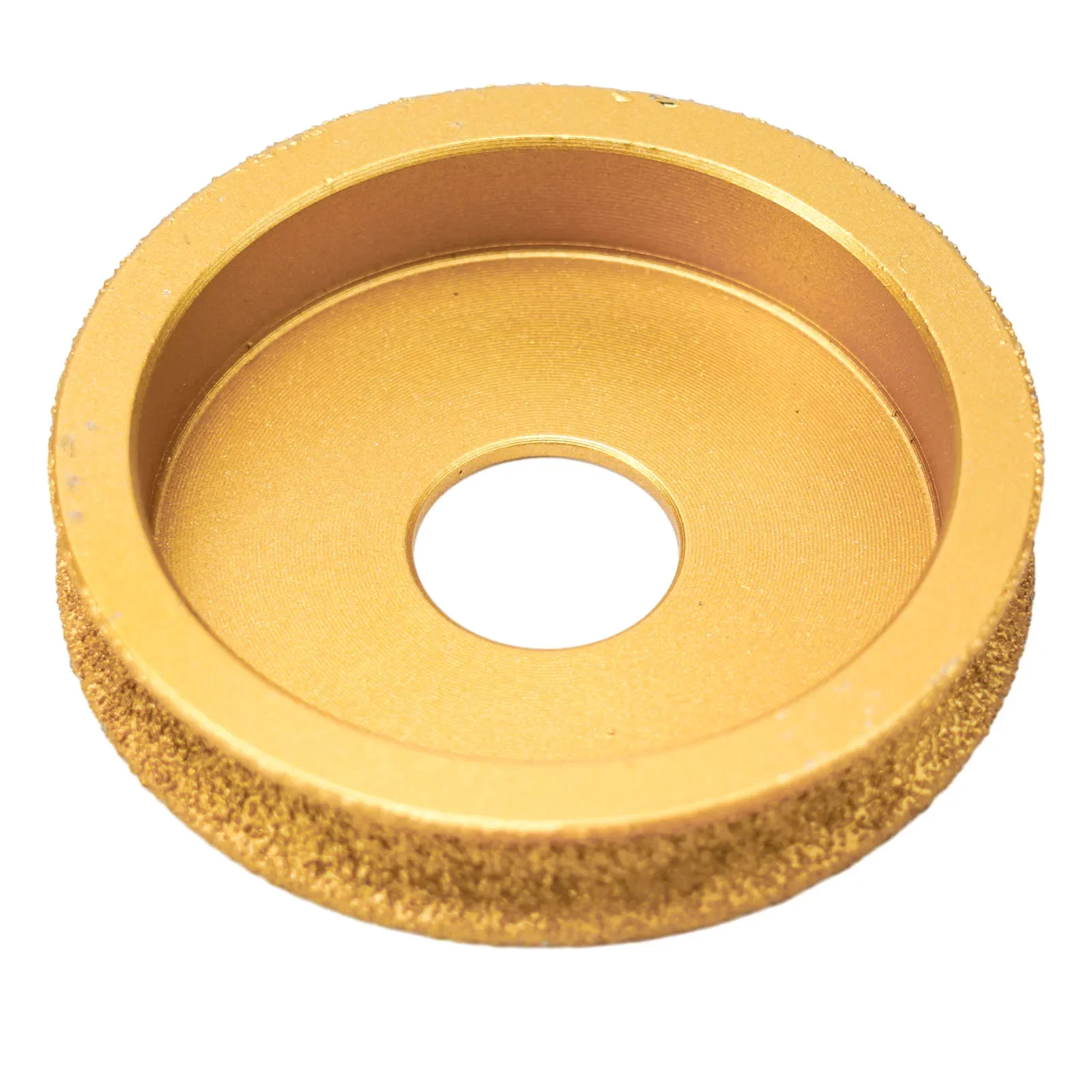 1PC 3inch 75mm Grinding Wheel Round Dry Vacuum Brazed Diamond Grinding Wheel Demi-bullnose Edge Polisher Disc Pad