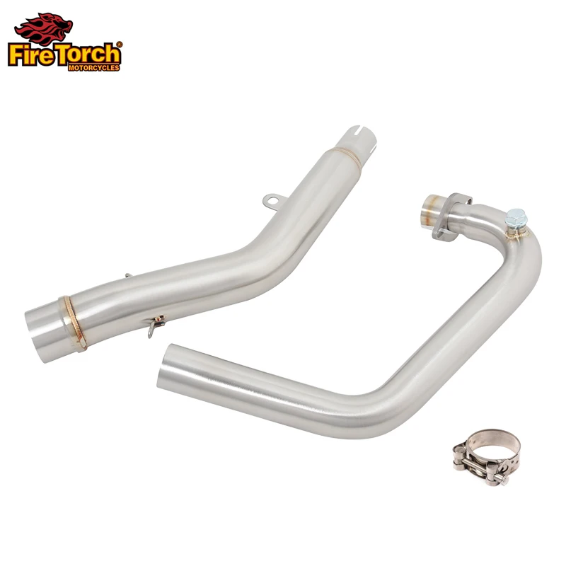 Slip On For LIFAN KPT200 KPT 200 KPM200 Motorcycle Exhaust System Muffler Escape Moto Tip modify Front Link Tube Connector Pipe