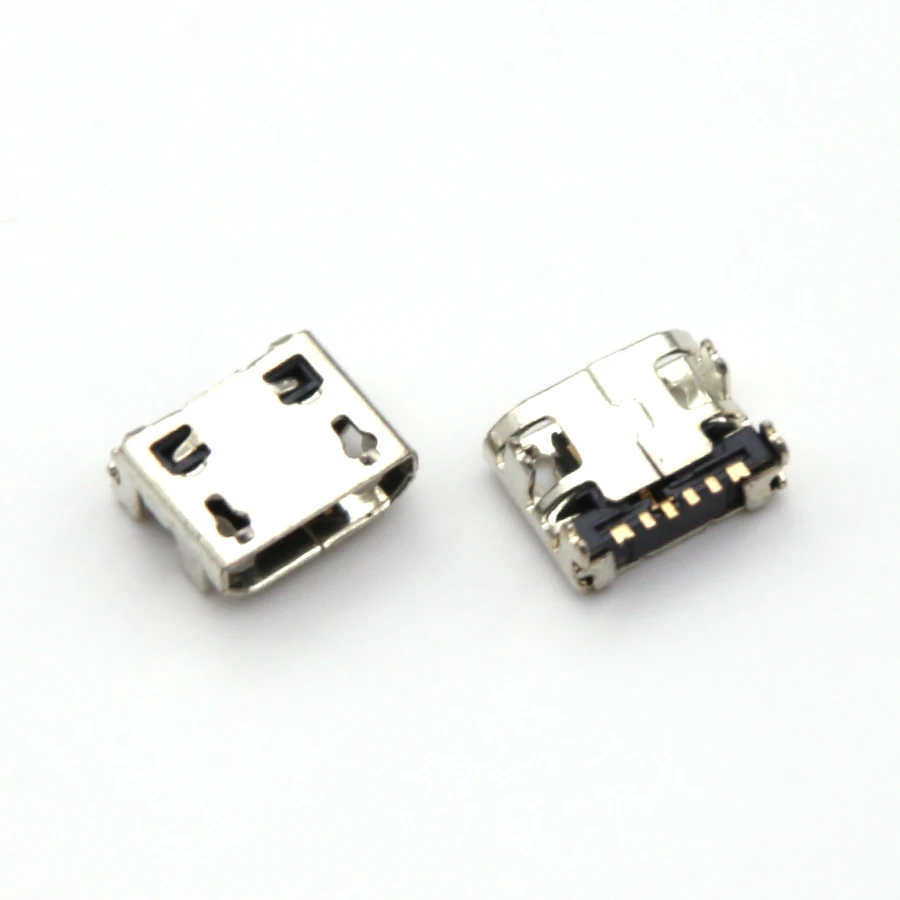 10PCS New mini micro USB Jack connector for samsung i9070 i9050 i699 i727 b9062 charger connector dock port plug