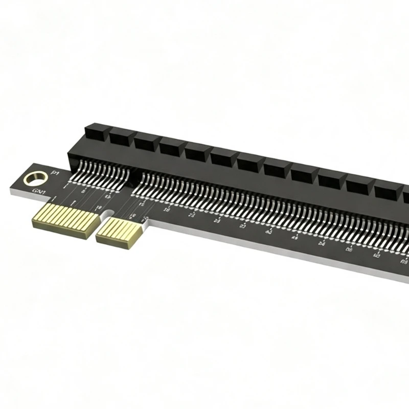 PCIe to X16 Hard Board Adapter Card for Desktop Slot Expansion Use