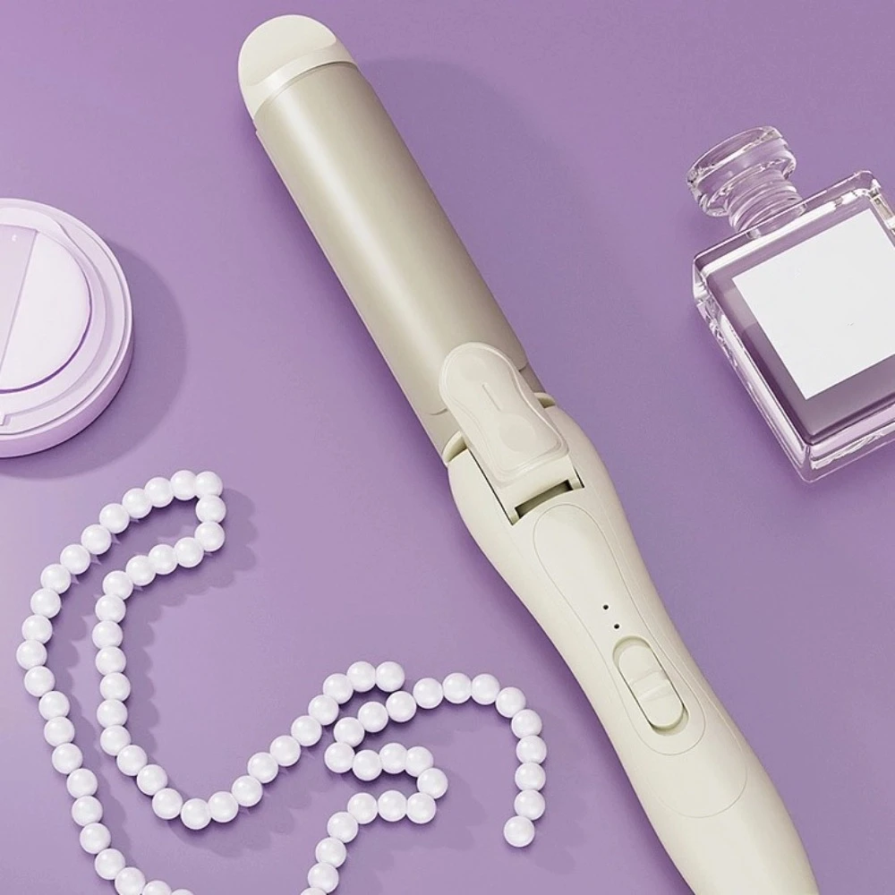 Profesjonalna lokówka 2 w 1 z plastikową obudową zapobiegającą oparzeniom, szybkie nagrzewanie i izolacja.