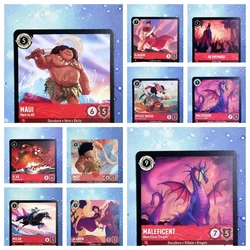 Lorcana Proxy THE INKS RUBY NoneFoil –mickey mouse maui maleficent aladdin te ka TCG Game Cards collection