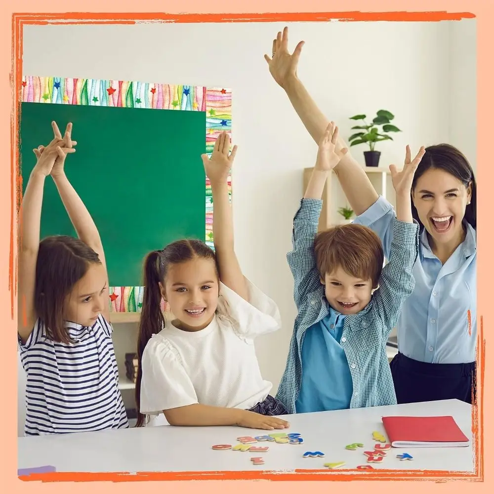 

NEW Paper Border Paper Handmade Crafts DIY Bulletin Board Border 18M Decorative Stickers