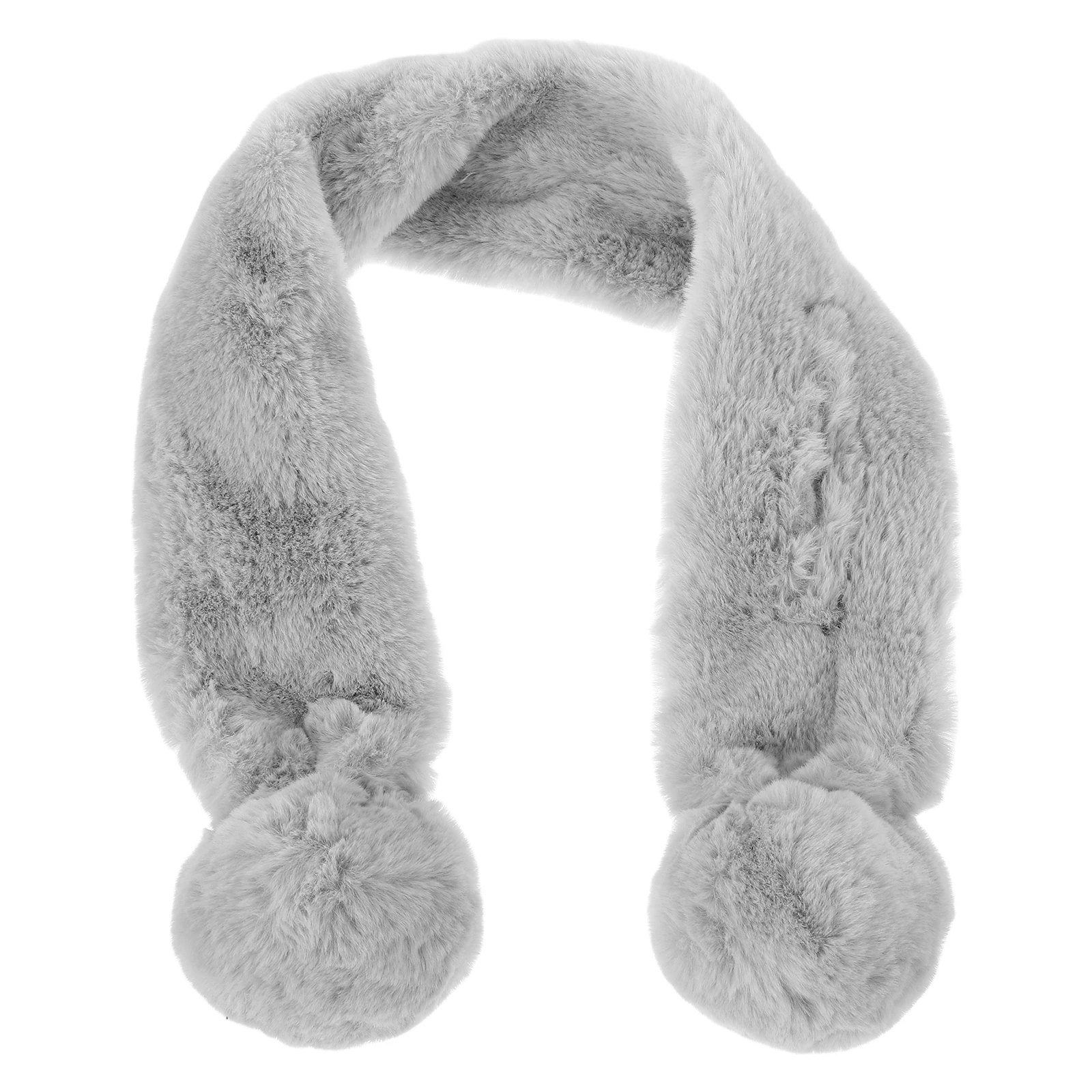 

Warm Faux Scarf Soft Cozy Winter Women Kids Girls Winter Scarfs For Women Shawl Collar Longlasting Christmas Scarfs