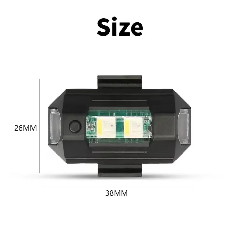 Universele LED Stroboscooplich - Drone Strobe Light recensie en prijs