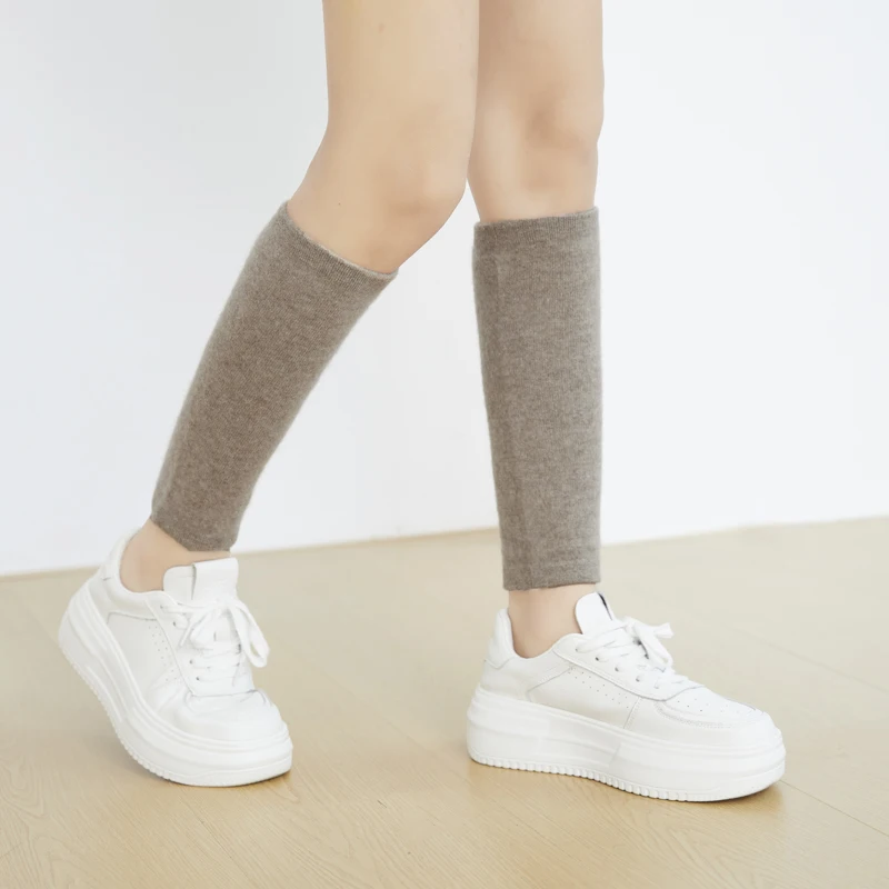 Autumn And Winter New Knee Cashmere Cold And Warm Men And Women Warm And Comfortable Padded Leg Protection.
