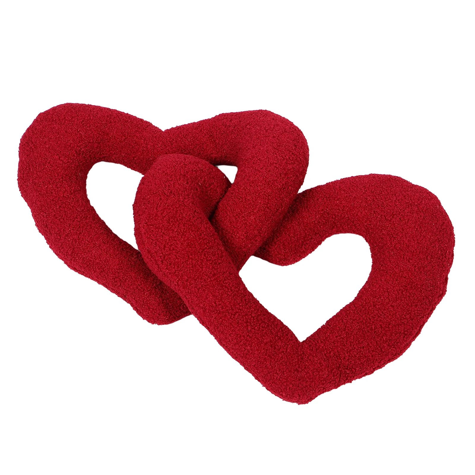 

Heart-Shaped Pillow Soft Red Valentine’S Day Gift For Her Bedroom Living Room Decor Love Cushion Home Sofa Decoration Throw