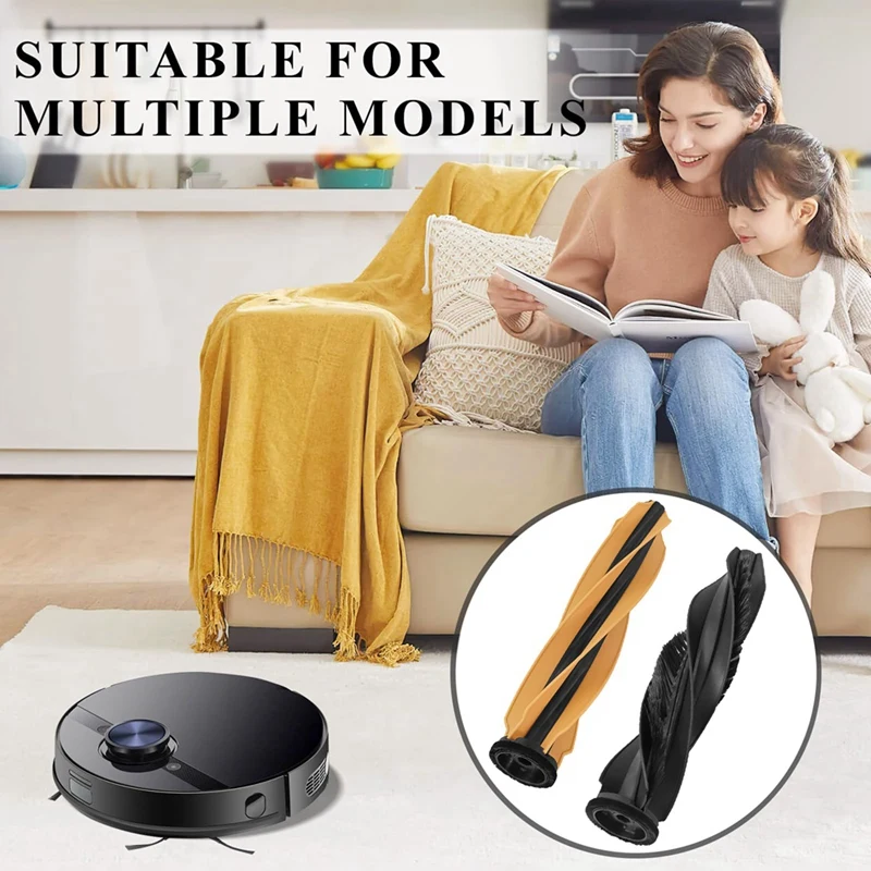 A44F-12PCS para Dreame X50 Ultra/S40 edición mejorada accesorios de vacío pieza de repuesto cepillo lateral principal filtro fregona bolsa de polvo