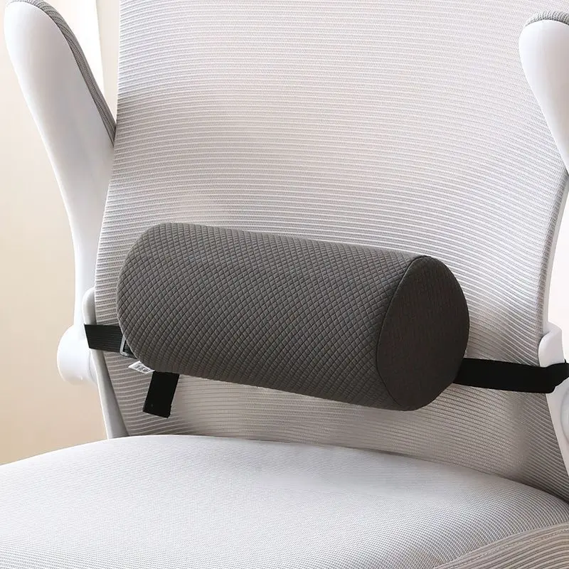 Back Support Pad Ergonomic Office/home/car Pillow with Memory Foam and Buckle Perfectly Supporting The Waist
