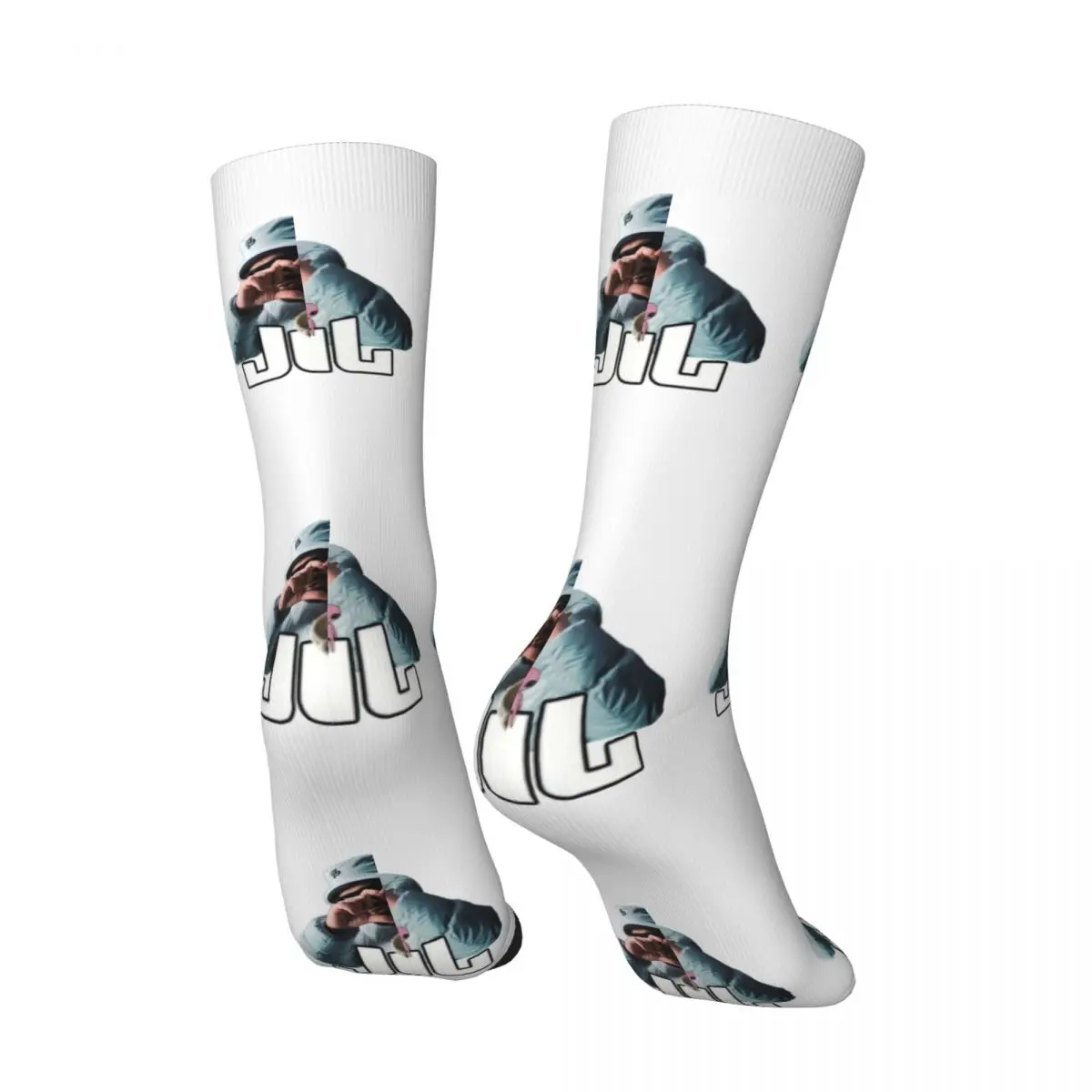 Jul Bootleg Socken Winter Rapper Strümpfe Mode Damen weiche Socken Grafik Outdoor Anti-Rutsch-Socken