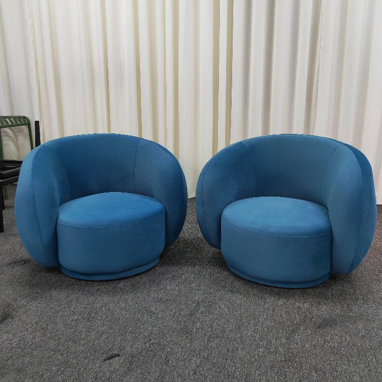 Modern Commercial Sofa Set Living Room Reading Chair High Quality Upholstery Single Sofa for Hotel Officepromote sales