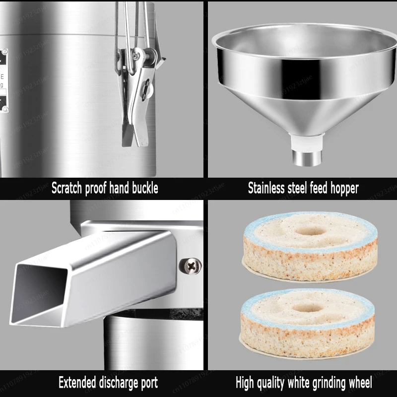 Paste Grinder Commercial Sesame Grinder Peanut Butter Machine Food Processor 110V/220V