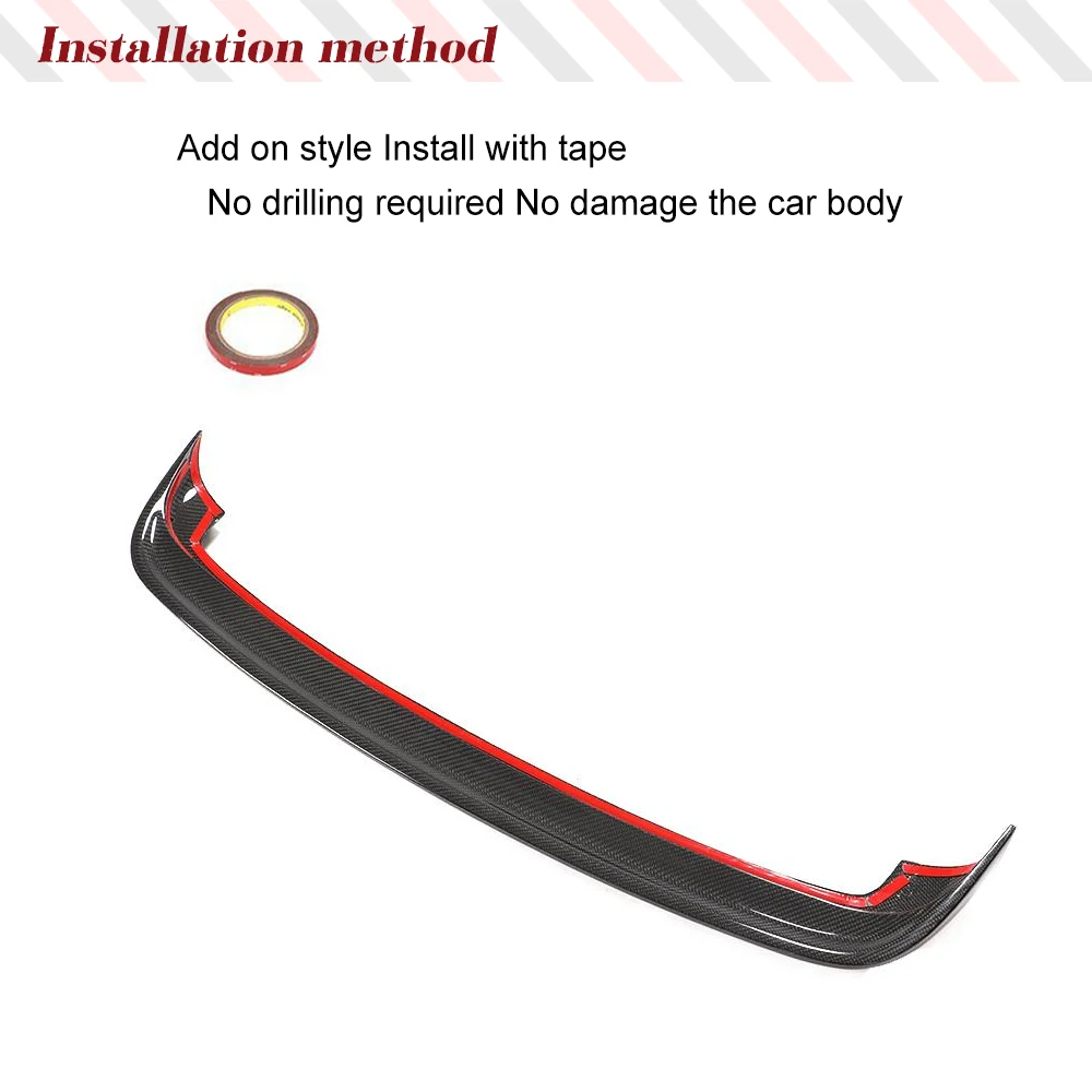 Alerón trasero de fibra de carbono para maletero, accesorio para Audi TT/TT Quattro Mk1 tipo 8N 1998-2006 Coupe Convertible, 2 puertas FRP