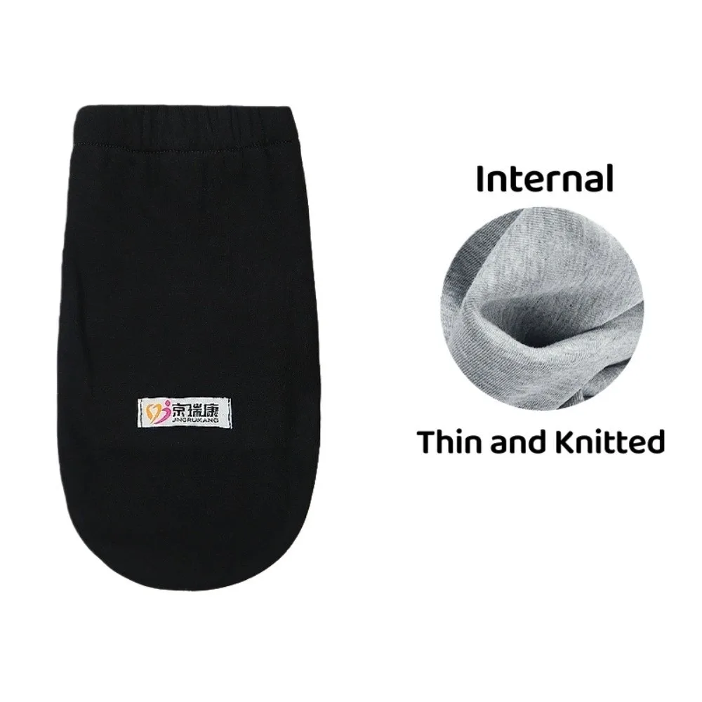 

1pc Cotton Fracture Socks Pull-on Thicken Fracture Rehabilitation Period Socks Fleece-lined Cold Resistant