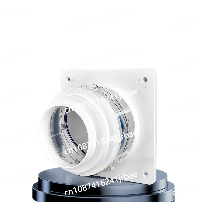 Special exhaust pipe for check valve in bathroom and toilet Universal ventilation fan check valve anti-return air