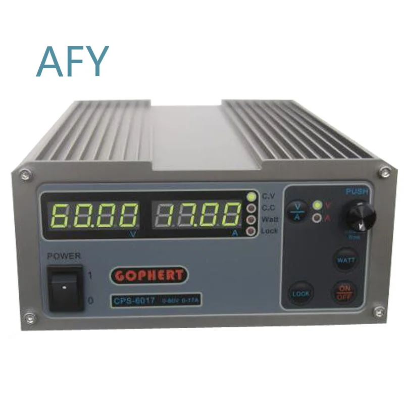 Updated 1000W 0-60V 0-17A Adjustable Digital DC Power Supply for CPS-6017 Lab Bench PSU Voltage Current Regulator for