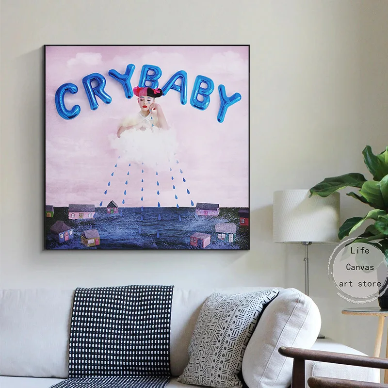 Pop Singer Melanie Martinez Music Cover After School/cry Baby Art Poster Canvas Painting Wall Print Picture for Room Home Decor