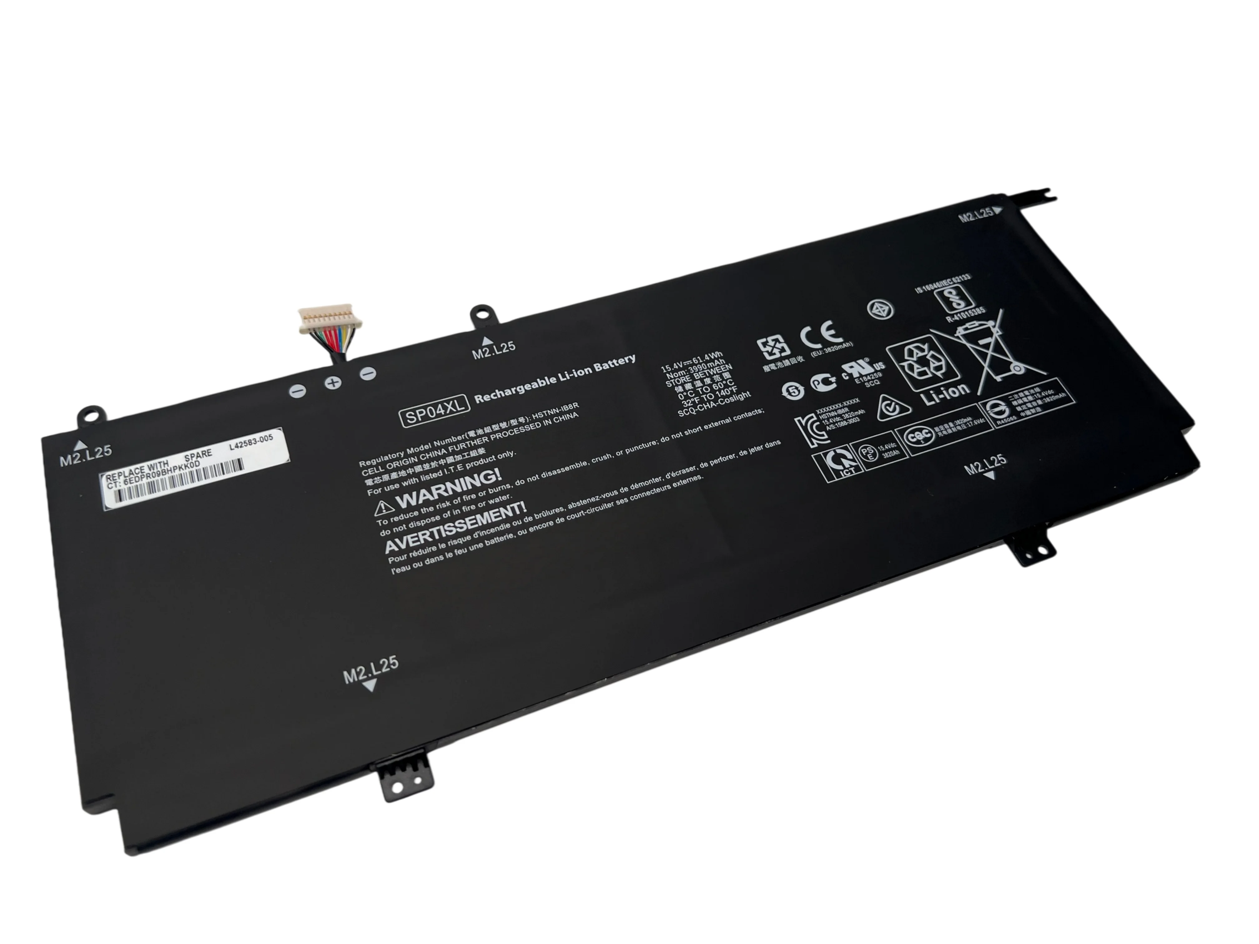 SP04XL Laptop Battery For HP Spectre x360 Convertible 13-AP 13T-AP Series HSTNN-IB8R HSTNN-OB1B L28538-AC1 L28764-005 TPN-Q204