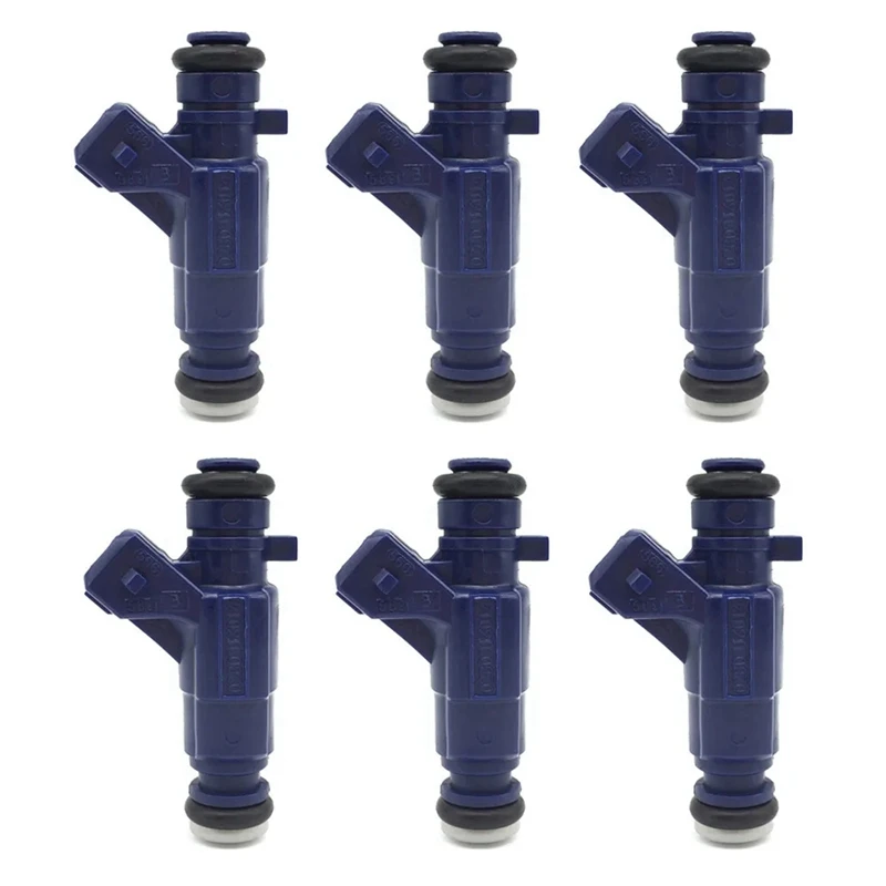 6PCS 0280156029 New Fuel Injector Nozzle For Ford Explorer Sport Trac Ranger 4.0L V6 01-03