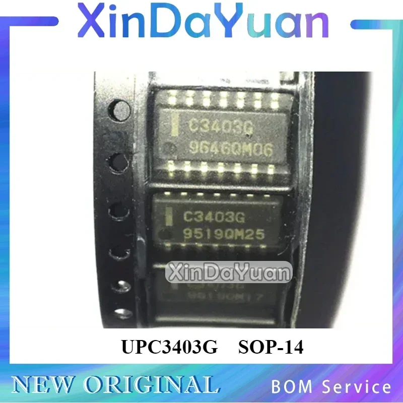 10 pcs C3403G UPC3403G SOP-14 Operational Amplifier IC