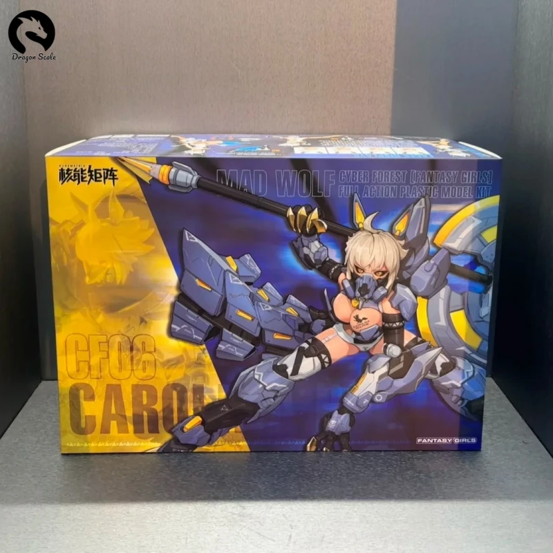 

In Stock Nuke Matrix CYBER FOREST FANTASY GIRLS MAD Wolf Carolina Rolphe CF06 Mobile Suit Girl Machine Assemble Action Figure