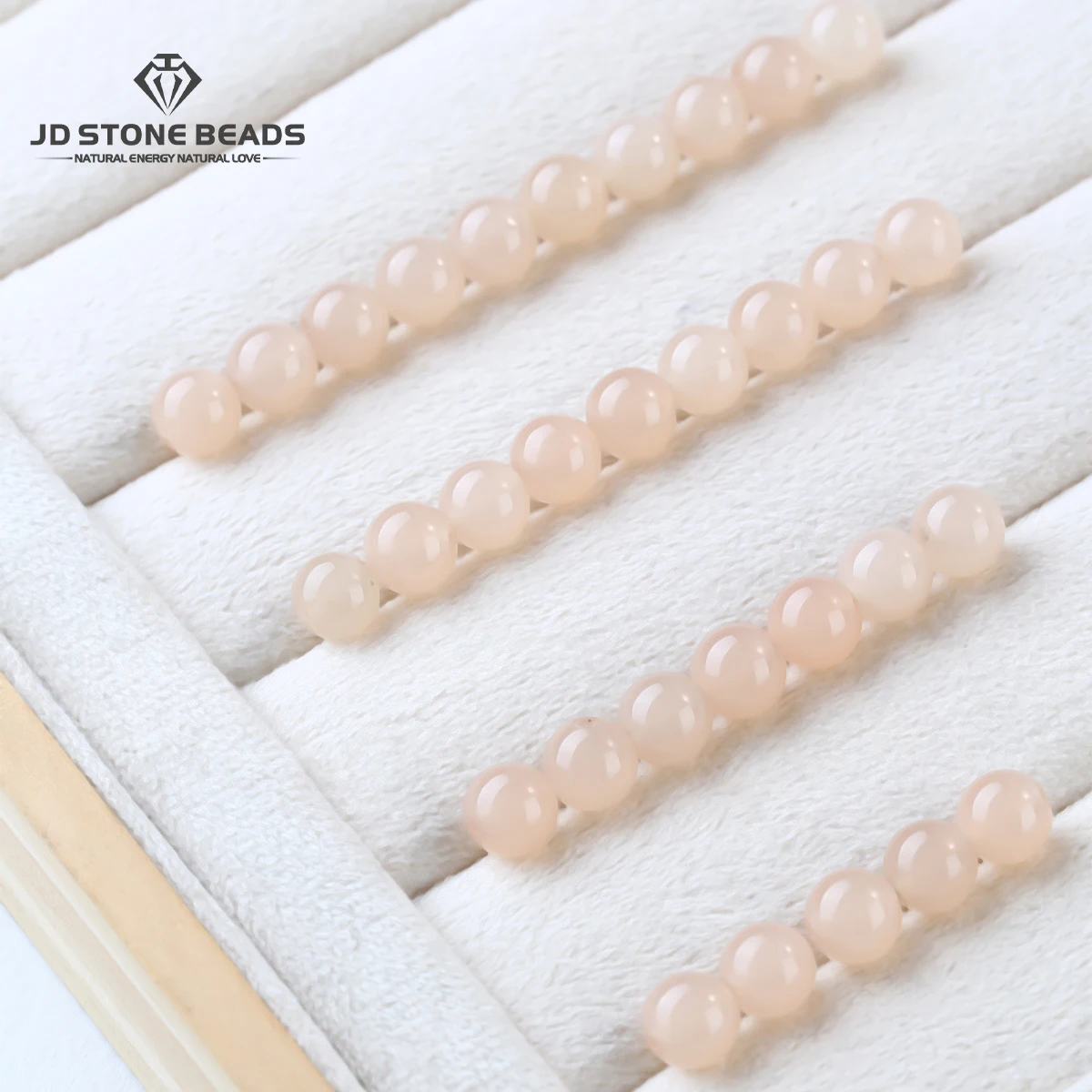 

10 Pcs/lot High Imitation Pink Chalcedony Bead Round Loose Spacer Bead for Jewelry Making DIY Bracelet Necklace Accessory
