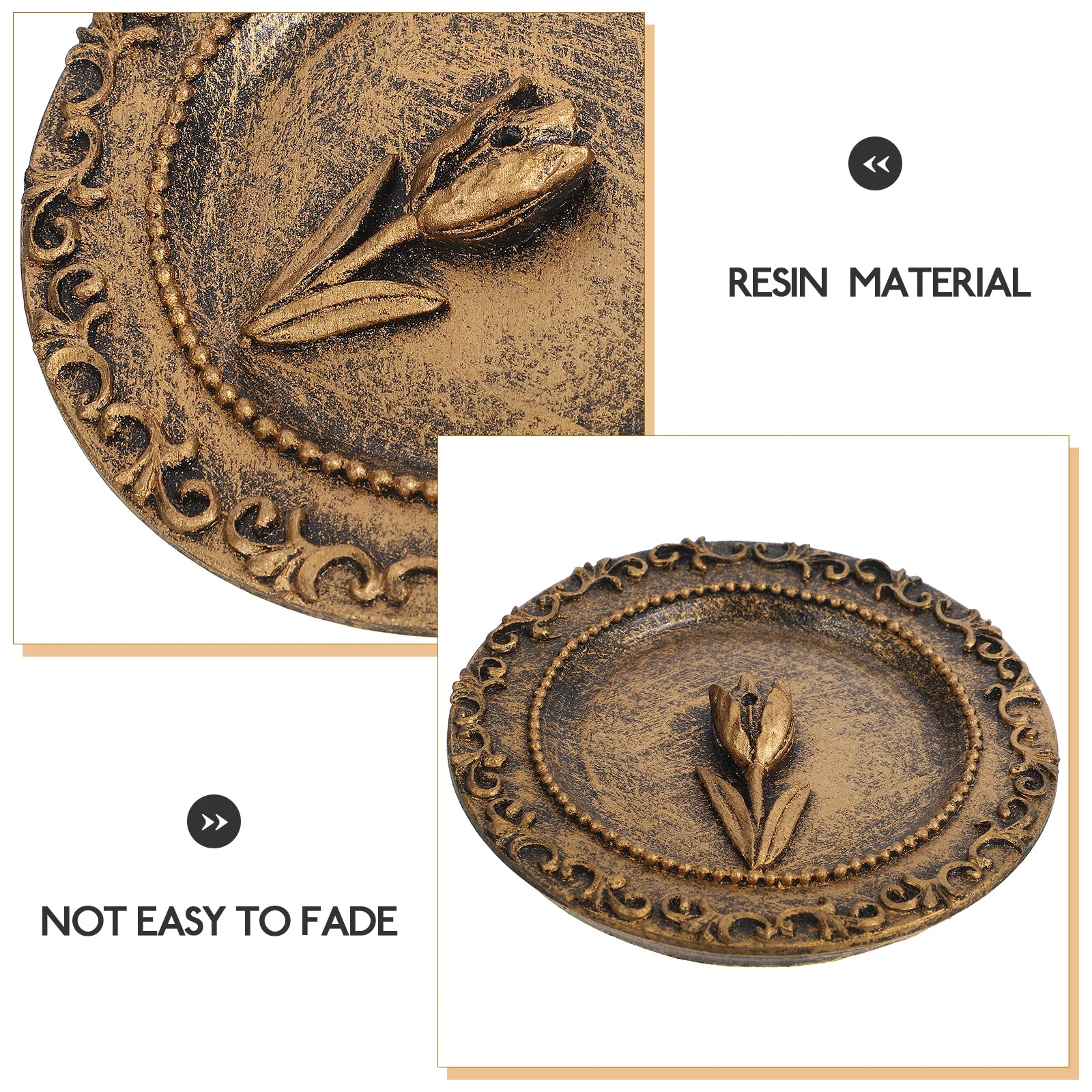 

Incense Stick Holder Resin Design Desktop Decor For Living Room Bedroom Office Yoga Space Aroma Burner Tray