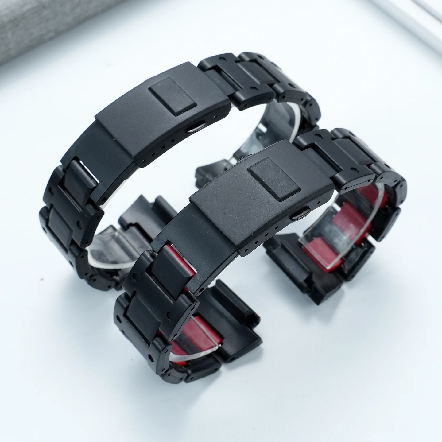 For Casio 3516 Movement DW-H5600MB Modification Kit: Specialized L-shaped Connectors for Lightweight Plastic-Steel Straps