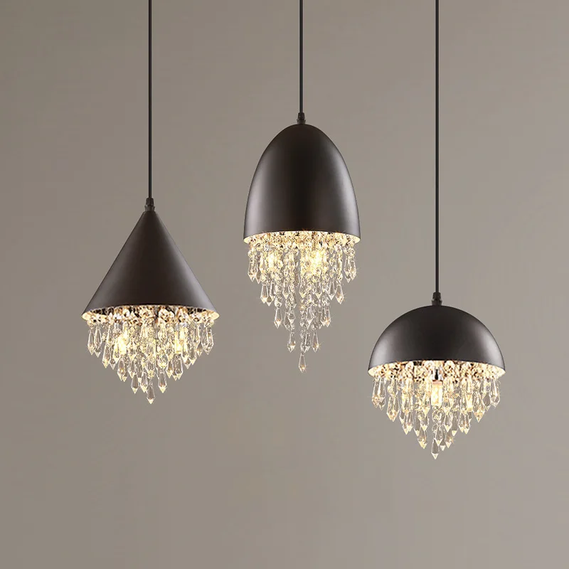 Dinning K9 Crystal Chandelier Designer Golbe LED Tassel Lamp For Exhibition Hall Restaurant Living Room Decor Luxury Hanglamp