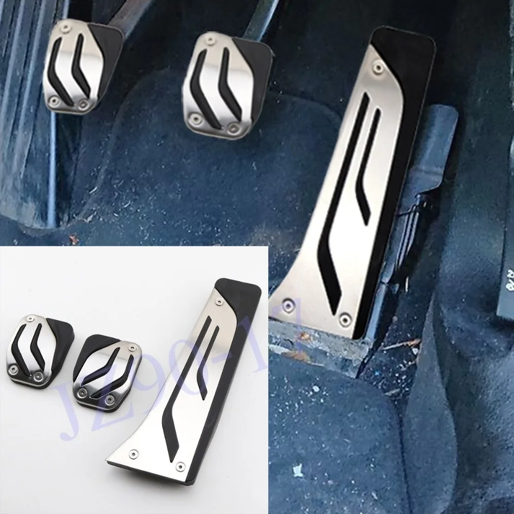 

Stainless steel Gas Brake Pedal Fit For BMW 1 2 3 4 5 6 Series M2 M3 M4 M5 F20 F21 F22 F23 F82 Left & Right driving Accessories