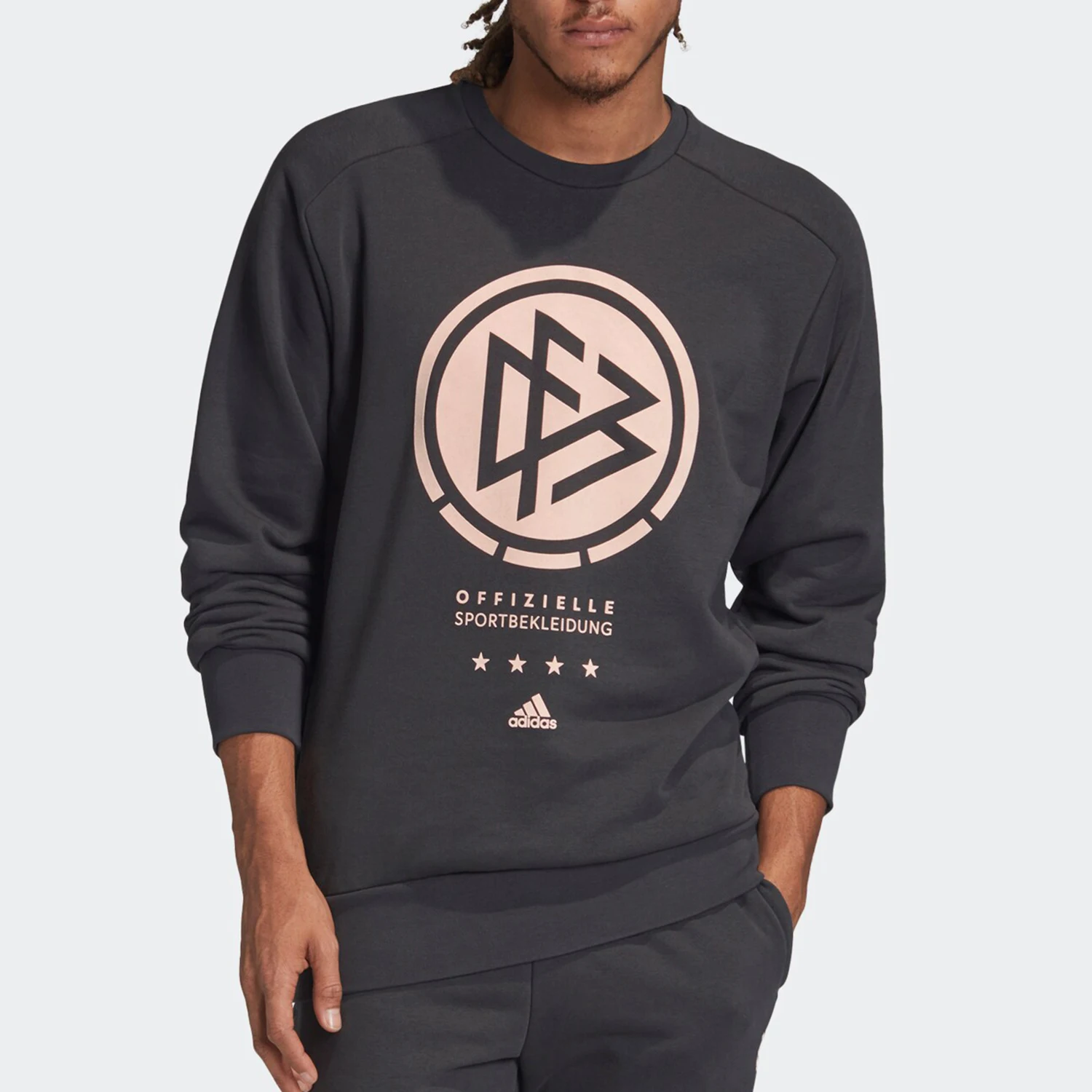 

Оригинальная мужская футбольная толстовка Adidas с длинными рукавами, новинка сезона, FI1470