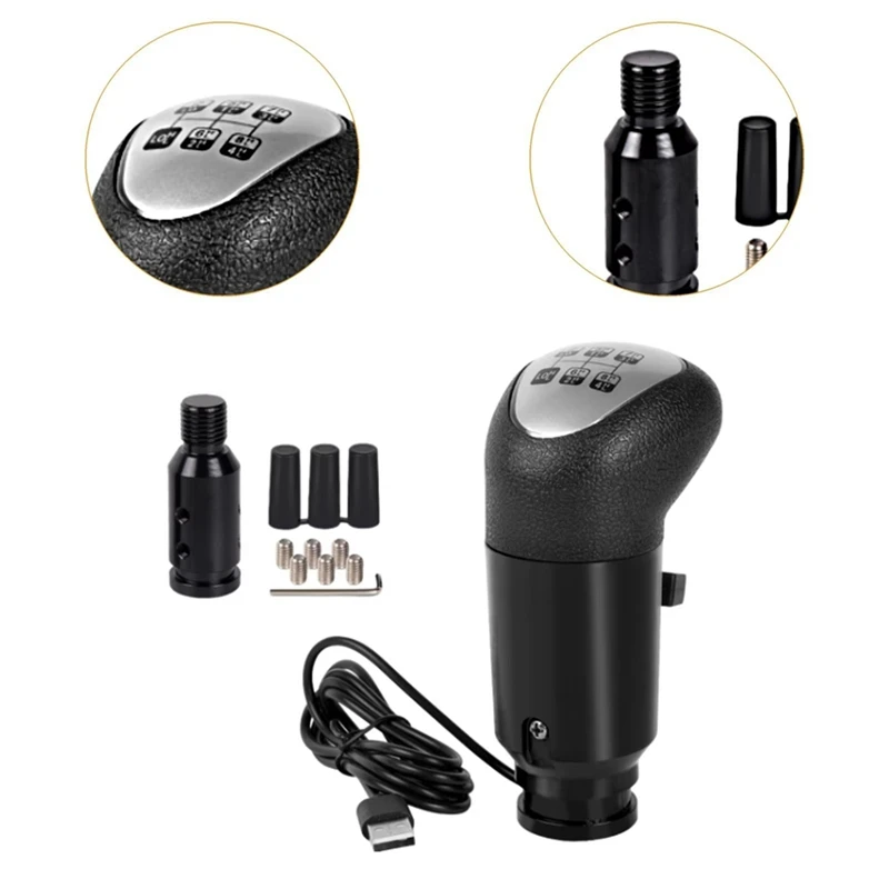 

USB Truck Game Simulator Shifter Gear Shift Knob USB Simulator Shifter G29 USB Simulator Shifter Racing Game Simulator Shifter