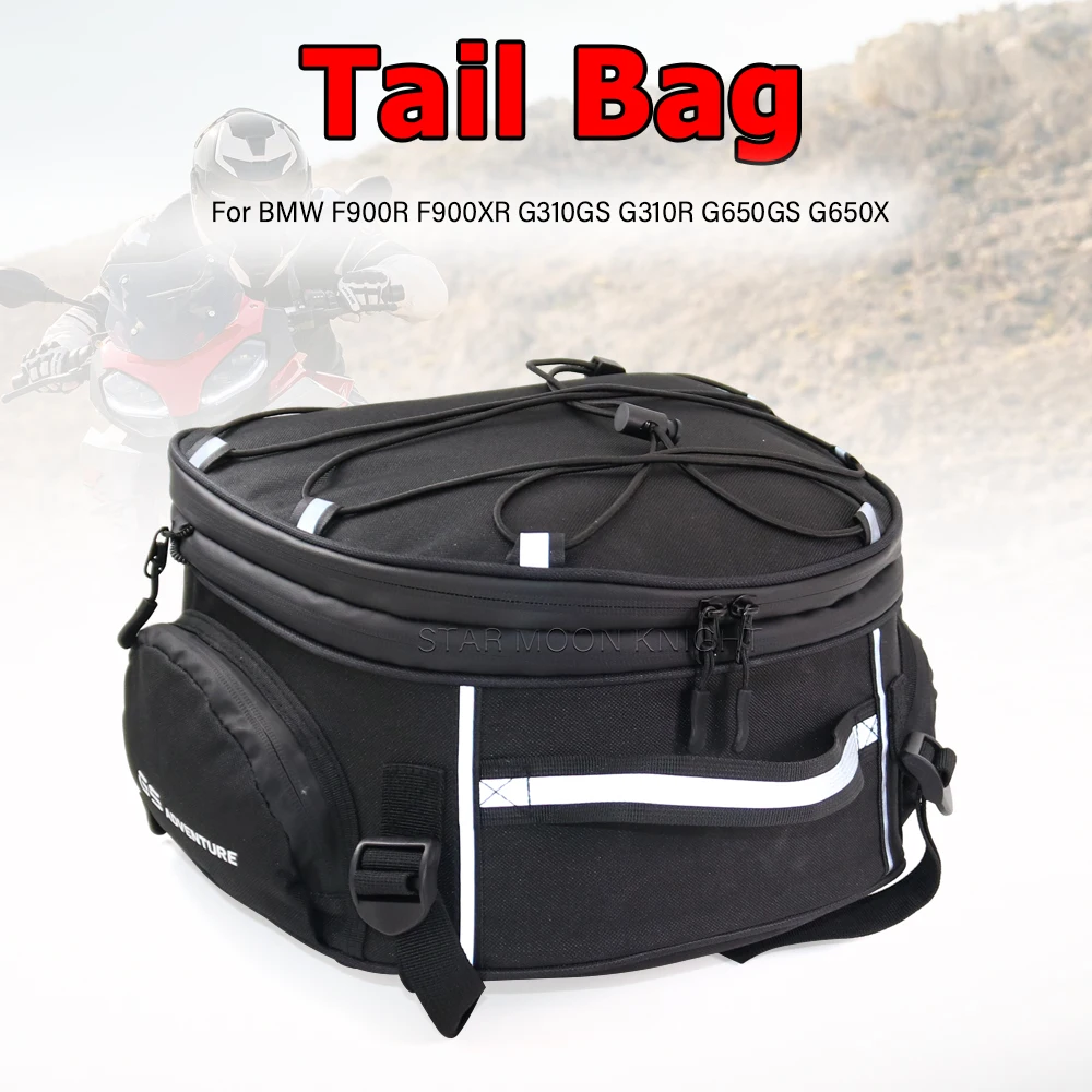 

For BMW F900R F900XR G310GS G310R G650GS G650X F900 F 900 XR R G310 G 310 GS 650 Tail Bag Luggage Back Seat Large Capacity Bag