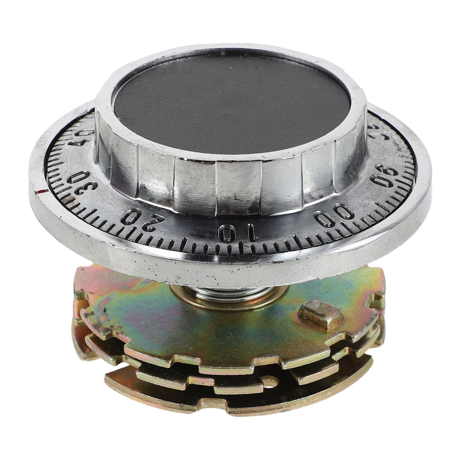 Mechanical Coded Dial Lock Metal Chromed 3 Disc Anti-Theft Security Lock for Cash Chest Jewelry Cabinet Document Cabinet
