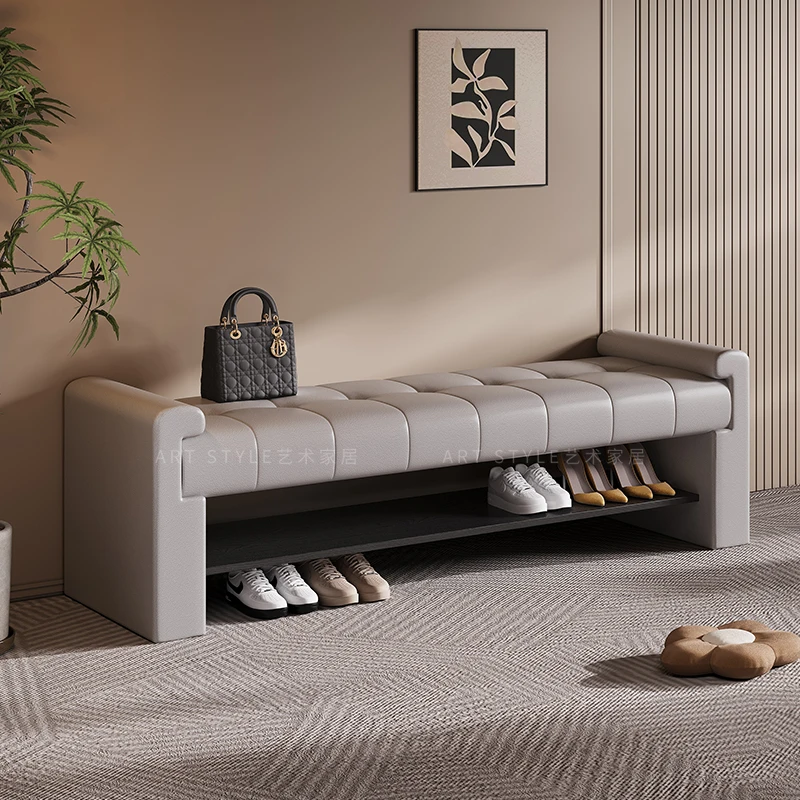 

Entrance Hall Storage Shoe Shelf Luxury Italian Minimalist Designer With Seat Shoe Cabinet Shoe Shelf Gabinet Home Furniture