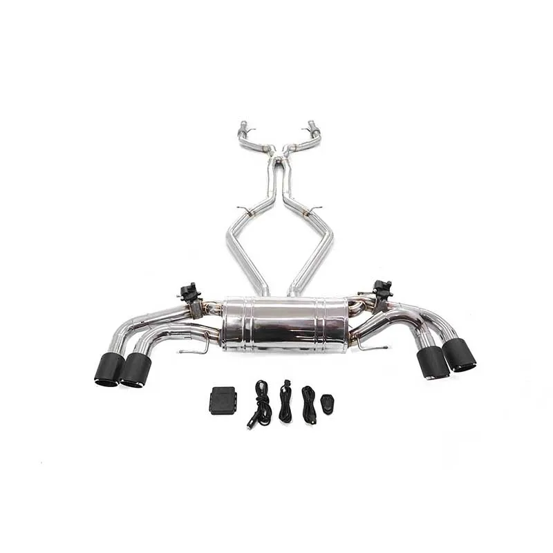 

Stainless Steel Exhaust System Catback for Alfa Romeo Stelvio Quadrifoglio 2.9T With High Quality Auto Turning Pipe Parts