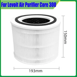 High-Efficiency Activated Hepa Filter Replacement For Levoit Air Purifier Core 300 Spare Parts Air Purifier Filter Accessories