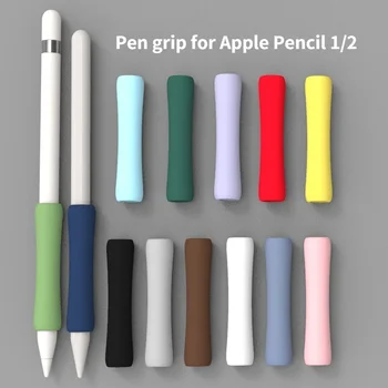 Zachte siliconen beschermhoes voor Apple Pencil 1e 2e generatie touchscreen pen beschermhoes houder hulp
