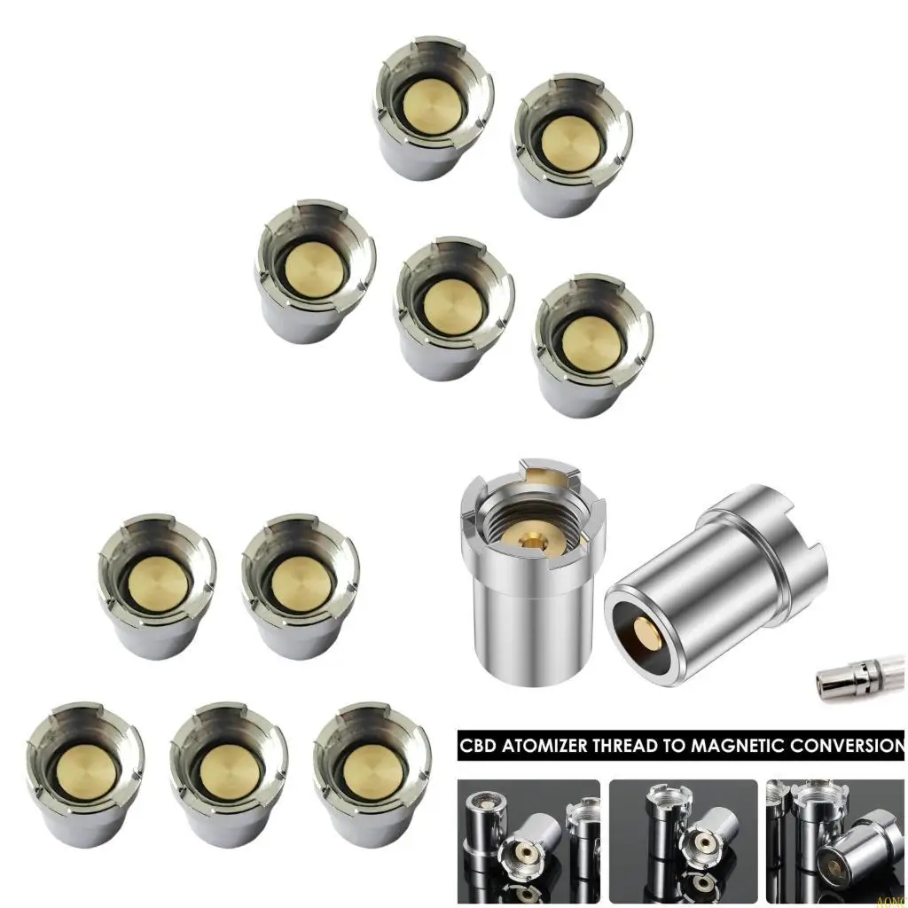 A0NC Pack of 5 Universal CBD Connector Brass Iron Texture Effortless Installation Suitable for Current Transfer