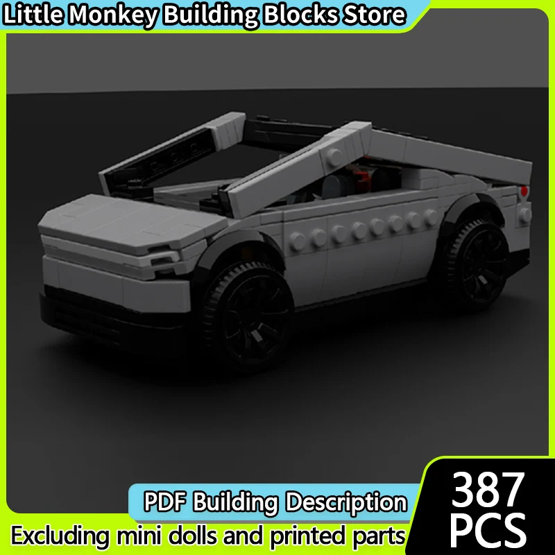 

Speed Racing Car Model MOC Building Bricks Off-Road Station Wagon Modular Technology Children Holiday Gifts Assemble Toys Suit