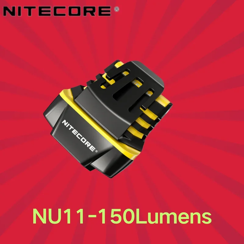 NITECORE NU11 Headlamp 150Lumens Motion Sensor Lightweight Built in 600mAh battery Rrechargeable Running Headlight