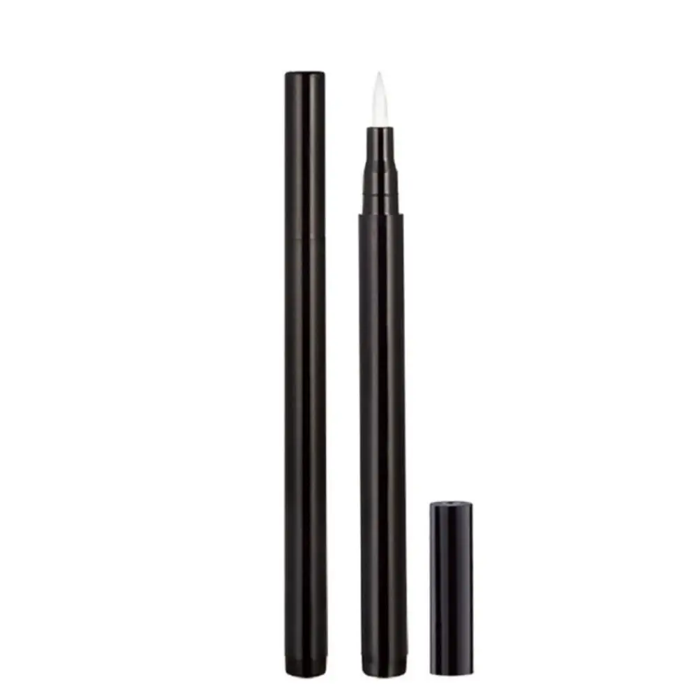 Flcopropriété Eye Liner AfricStraight de Type Liquide, Tube de Maquillage, Noyau de Coton Noir, Cosmétique, Beaucoup d'Emballage de Maquillage, 2ml, 10Pcs