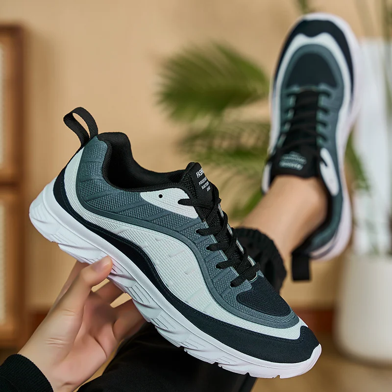 New Fashion Men's Running Sneakers Unisex Comfort Mesh Athletic Shoes Mens Trainers Outdoor Sports Shoes Men zapatillas hombre