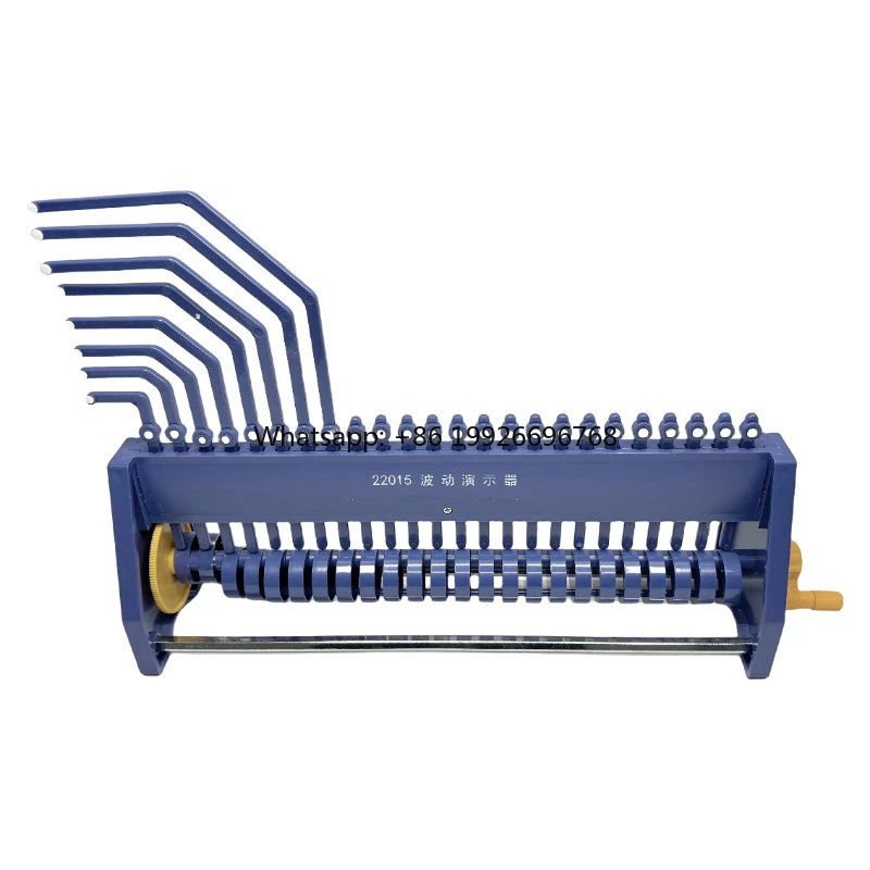

Longitudinal and Transverse Wave Demonstrator Wave Apparatus Demo School Physics Experiment Equipment