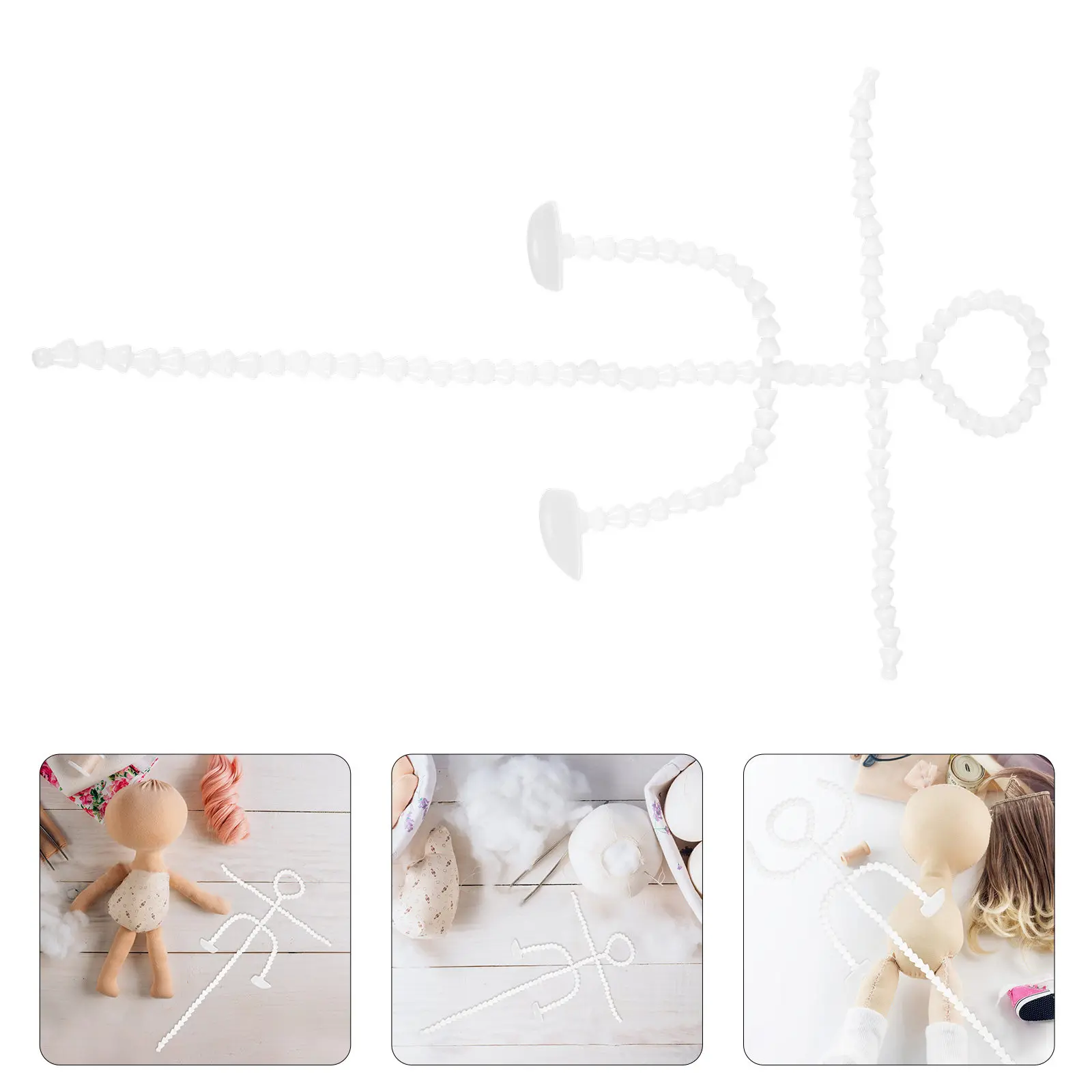 

Пластиковые подвижные шарнирные конечности с шаровыми соединениями для фигурок, рама для самостоятельного изготовления, для рукоделия из хлопка