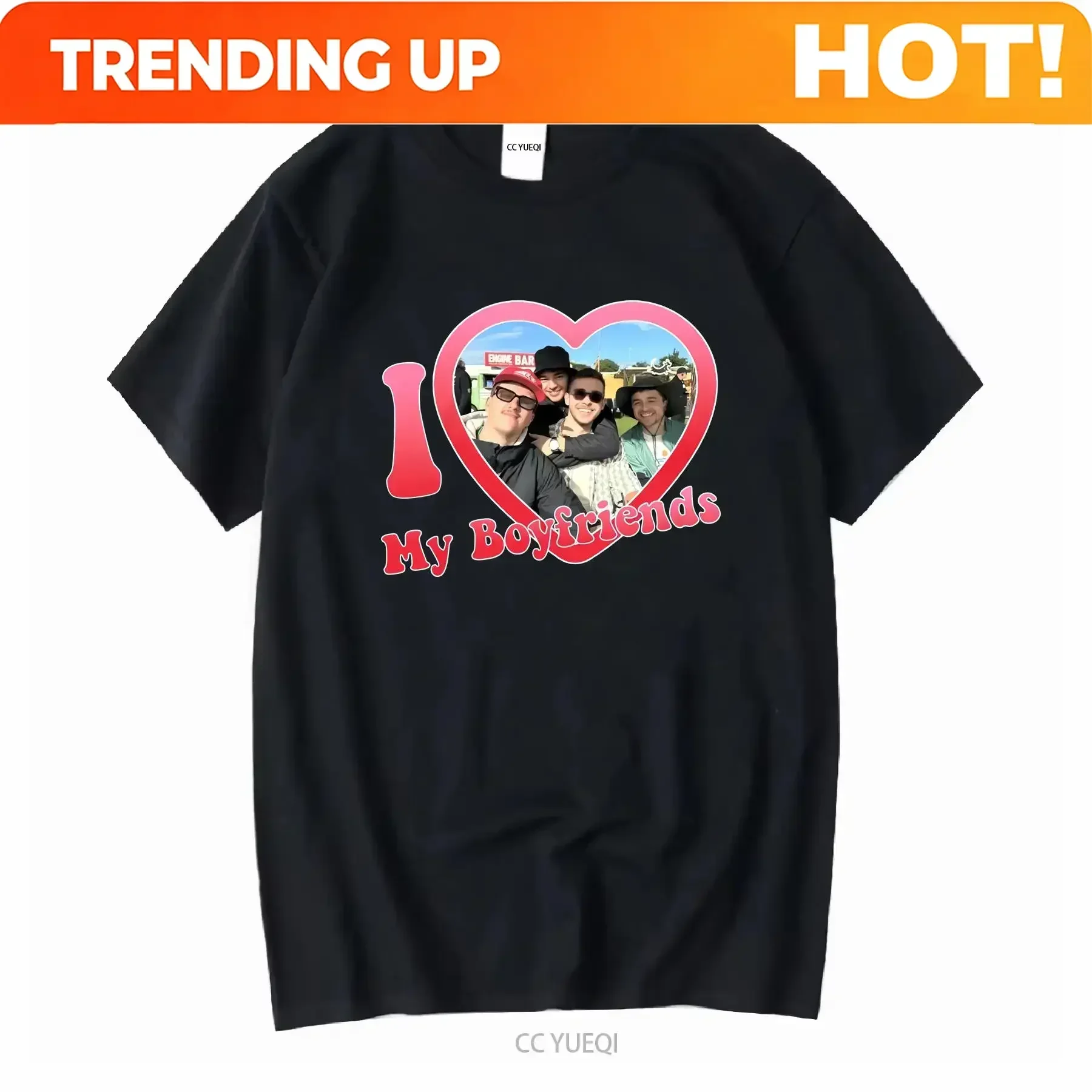 Customization Shirt I Love My Boyfriends George Clarkey Arthur Hill TV Chris MD Classic Tee Long Or Short Sleeves Vintage Washed