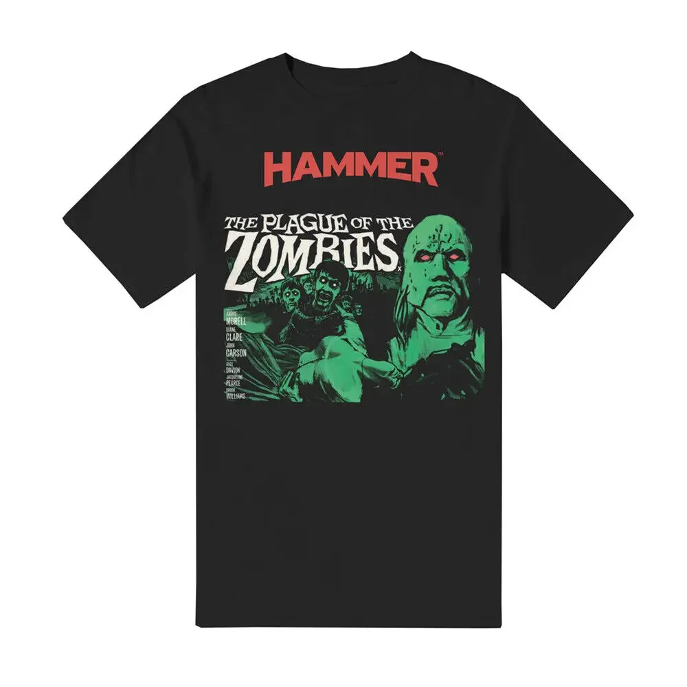 Men's Hammer Horror The Plague Of The Zombies T-shirt Small Black