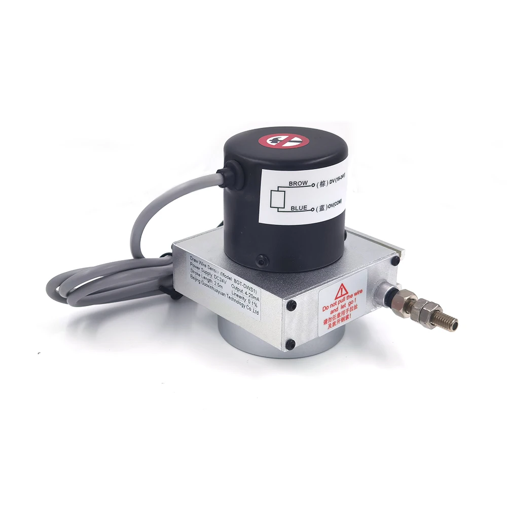 2026 BGT-DWS 200-6000mm Customized Draw Wire Displacement Sensor for Automation Process with Different Signal Output