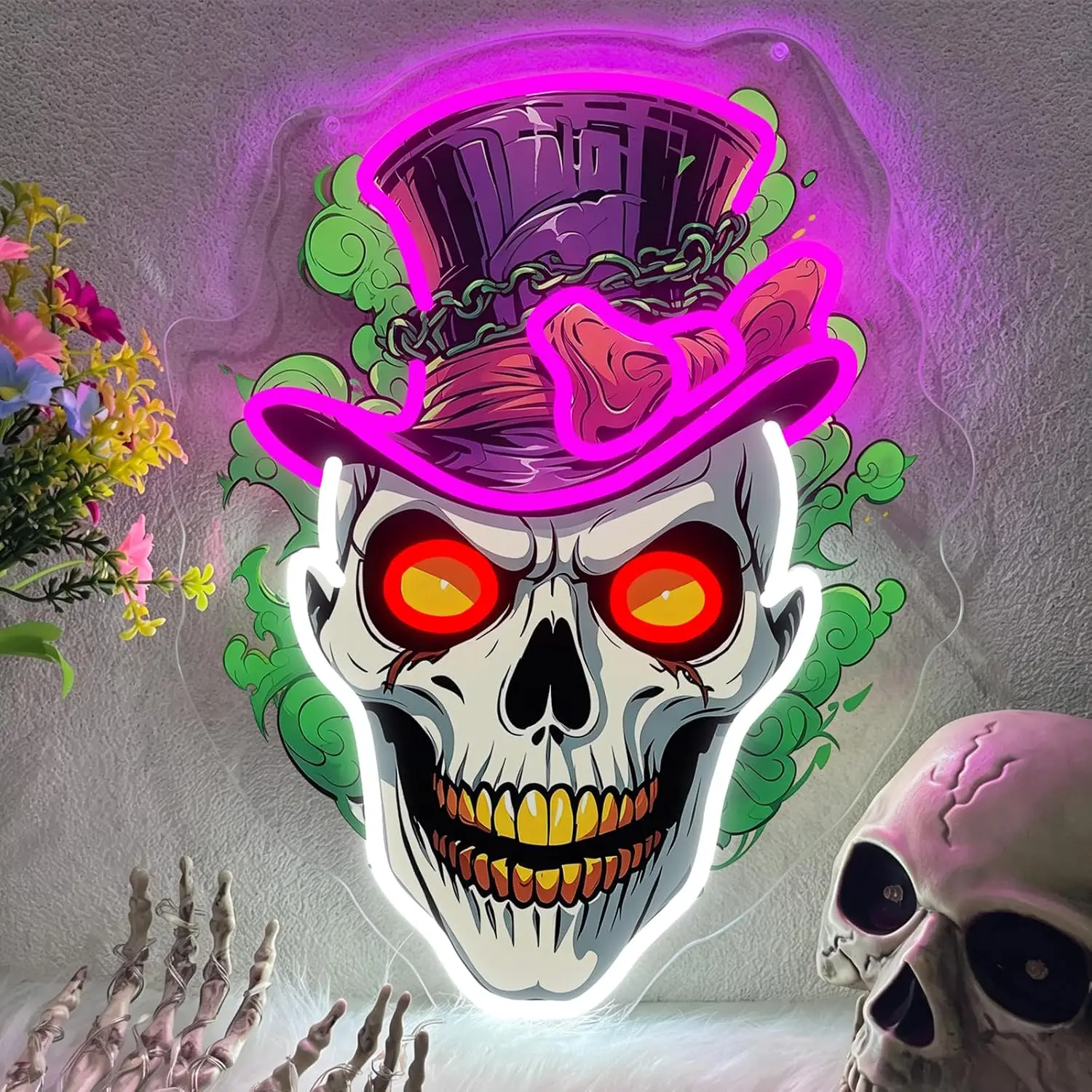 lampe-neon-led-en-forme-de-crane-alimentee-par-usb-lumiere-gothique-pour-fete-d'halloween-bar-chambre-a-coucher-noel-decoration-murale-effrayante-cadeau