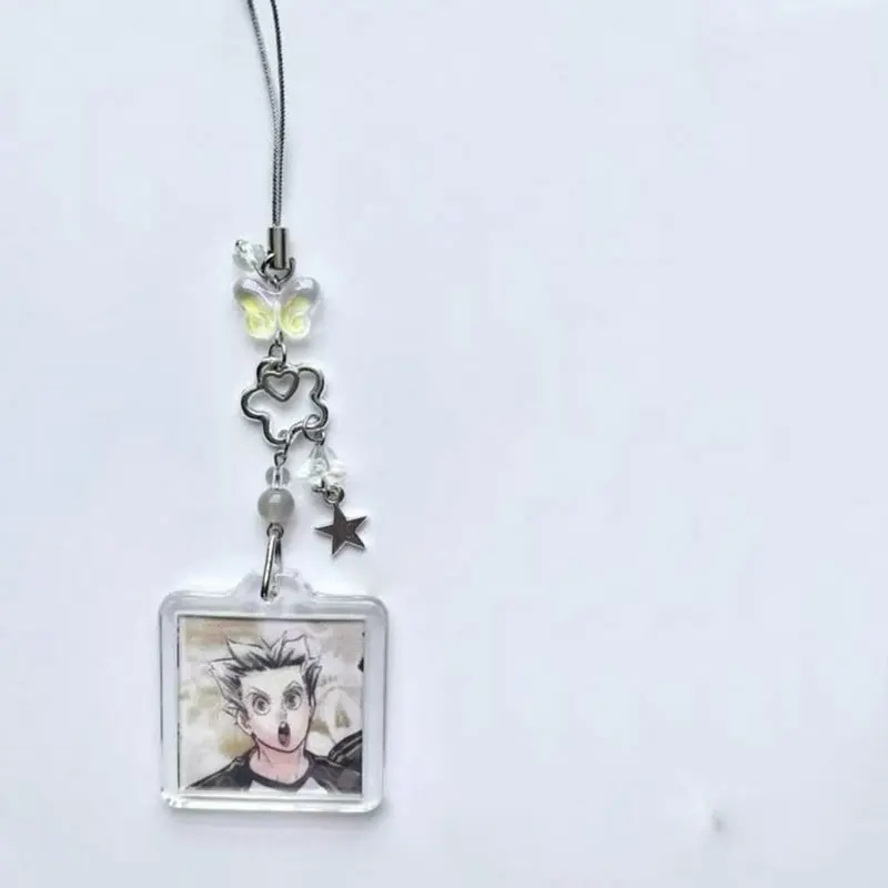 Bokuto koutarou + akaashi keiii . keychains